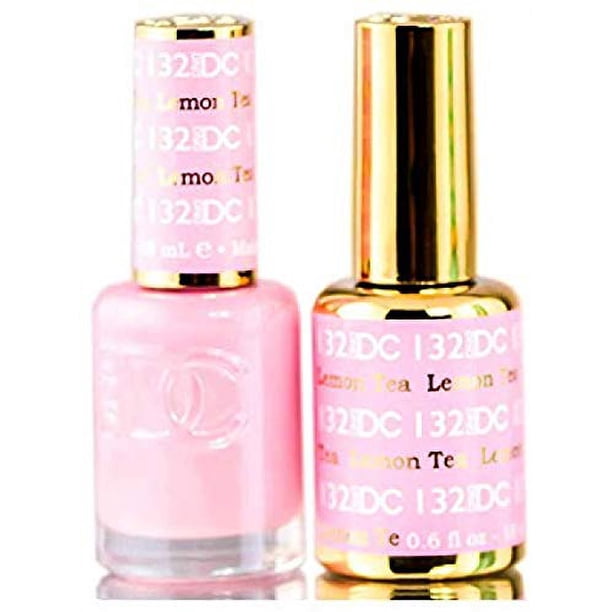 Esmalte de Gel Rosa DC Duo DND 0.5 oz + a Juego