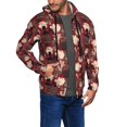 thumbnail image 2 of Naloa African Women A Men’s Hoodies, Zip up Hoodie, Sweatshirts,Hoodies for Men Sizes S-3XL-Medium, 2 of 5