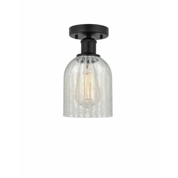 Innovations Lighting - Caledonia - 1 Light Semi-Flush Mount In Industrial