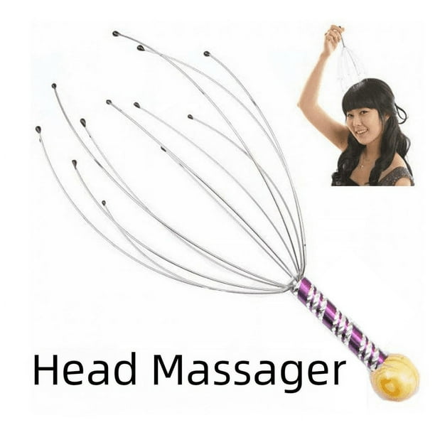 De Cabeza Masajeador De Alambre Cuero Cabelludo Masajeador De