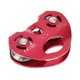 thumbnail image 2 of Eigraketly Cable Zip Line, polea de ruedas, montañismo, poleas de doble velocidad, equipo de espeleología, accesorios para exteriores, carpas Rojo, 2 of 6