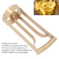thumbnail image 3 of Corer Pineapple Corer Gold Stainless Steel Pineapple Corer Peeler Cutter Fruit Tool Easy Kitchen Tool, 3 of 8