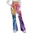 thumbnail image 2 of Haivin Women's Yoga Pants with Colorful Print, Tight Fit Bootcut for Slimming, Exercise and Daily Wear, 2 of 5