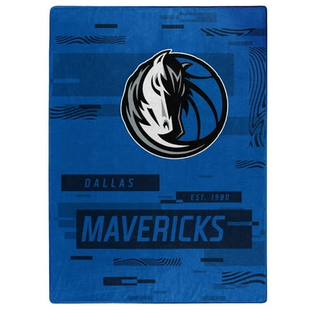 The Northwest Group  Dallas Mavericks 50" x 60" Digitize Raschel Throw Blanket