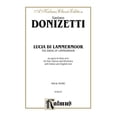 thumbnail image 1 of Lucia di Lammermoor: Italian Language Edition, Vocal Score (Kalmus Edition) (Italian Edition), 1 of 1