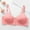 Watermelon Red, variant on TAGOLD Womens Summer Plus Size Brs,Push Up Casual Bra for Womens,Women's Solid Color Blocking Lifting Gathering Folding Sagging Bra Lingerie For Women Daily Bra
