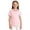 #01-Pink, variant on Girls Polo Shirts Golf Tennis School Uniform Short Sleeve T Shirts V-Neck Collared Quick Dry Tops
