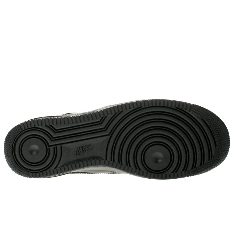  Nike Mens Air Force 1 Basketball Shoe, Black/Black, 12