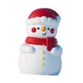 thumbnail image 2 of Luz de Noche Yuyangstore Muñeco de Nieve Silicona 9,5 x 9,2 x 15,2 cm, 2 of 8