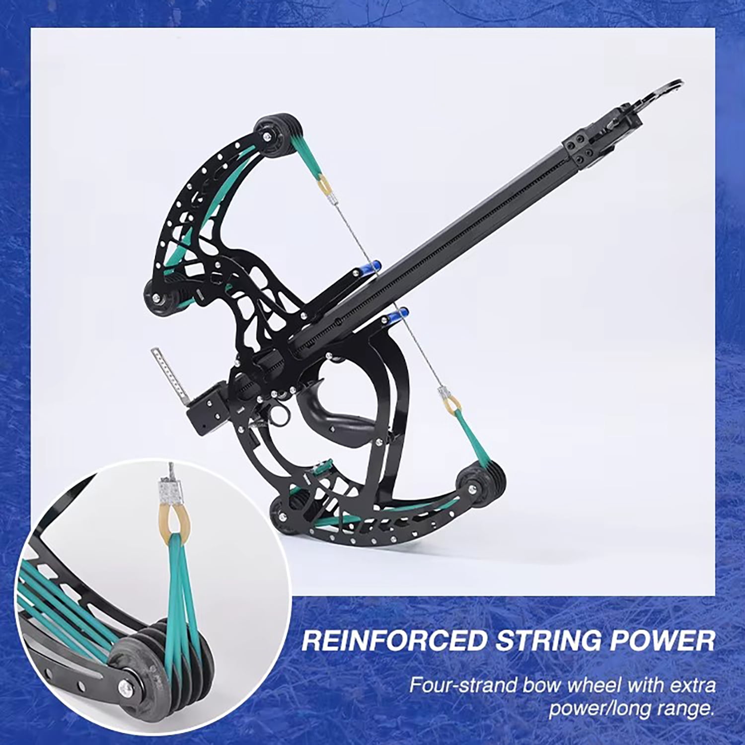 Piaoyu 28 Inch Ball Bearing Bow, Compound Bow Set That Shoots Steel Balls, Right Handed Hunting Bows for Adults,black