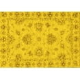thumbnail image 1 of Ahgly Company Indoor Rectangle Abstract Yellow Modern Area Rugs, 8' x 10', 1 of 4