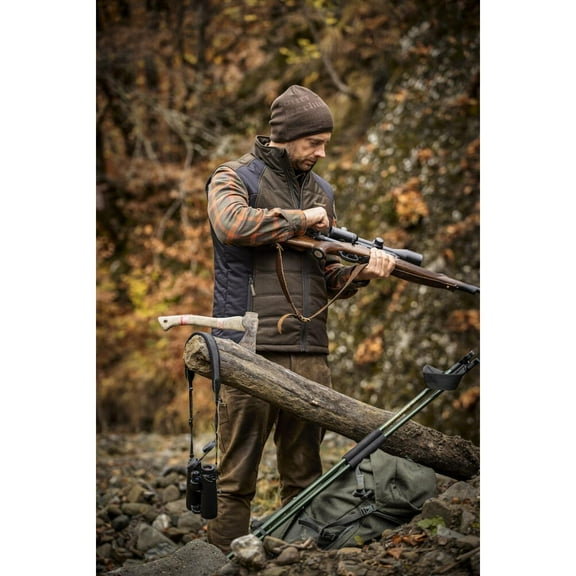 Deerhunter Embossed logo hat - Walnut OSFA Brown