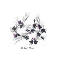 thumbnail image 2 of RKSTN Halloween Black Windbreaker, Eyes, Dead Branches, Rattan, 2 of 8