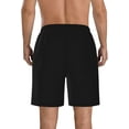 thumbnail image 3 of Jean Michel Basquiat Men's Beach Shorts Quick Dry Athletic Workout Swim Shorts Elastic Waist Drawstring Summer Shorts, 3 of 5