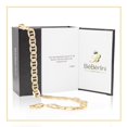 thumbnail image 2 of BEBERLINI Women Mariner Chain Anklet 14K Gold Filled Ankle Bracelet 10" Foot Jewelry 7 mm, 2 of 7