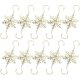 thumbnail image 2 of 10pcs Partes de navidad de navidad Xmas Snowlake Sobrehock Panger Compañeros de chimenea, 2 of 5