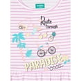 thumbnail image 2 of 365 Kids From Garanimals Girls Short Sleeve Peplum T-Shirt, Sizes 4-10, 2 of 3