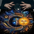 thumbnail image 6 of AOOOWER Moon & Sun Astrologys Tarots Tablecloth Altars Cloth Divinations Tablecloth, 6 of 9