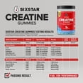 thumbnail image 3 of Six Star Pro Nutrition Creatine 5g Gummies, Blue Raspberry, 20 Servings, 3 of 11