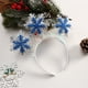thumbnail image 1 of Adornos navideños, regalos navideños, diadema de copo de nieve con luces, adornos para crear ambiente y realzar el cabello, accesorios para festivales., 1 of 6