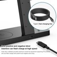 thumbnail image 4 of FDGAO 15W Magnetic Wireless Charger 4 in 1 Wireless Charging Stand for iphone 15 14 13 12 AirPods Apple Watch 9 8 7 6 SE 5 4 3 2, 4 of 9