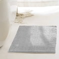 thumbnail image 4 of Chenille Carpet Non-Slip 40x60cm Bath Mat All-Season Bedroom Soft Dense Short Pile Polyester Spandex Absorbent Modern Rug Floor Entryway Living Room, 4 of 5