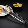 thumbnail image 5 of Reheyre Stainless Steel Food Bread Steak Tongs - Kitchen Buffet Serving and Cooking Clips Tool, 5 of 8