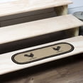 thumbnail image 5 of Sawyer Mill Charcoal Poultry Jute Stair Tread Oval Latex 8.5x27, 5 of 8