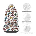 thumbnail image 3 of Lsque Cute Butterfly Pattern Car Seat Covers for Front Seats , Waterproof Seat Covers for Cars, Sporty Front Seat Covers,Car Seat Cover Protector Front Seats, 3 of 5