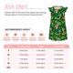 thumbnail image 3 of Fotbe Cat St Patrick's day Vestido de Dormir para Niñas de 3 a 10 Años, Mangas Cortas, Estilo Princesa, Pijama Camisón con Mangas Voladas-XX-Large, 3 of 6