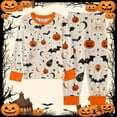 thumbnail image 2 of FYDUU Kids Boys Girls Halloween Pajamas Long Sleeve Tops and Pants Snug-Fit Soft Sleepwear Children's Holiday Pajama Set Loungewear 3-4 Years, 2 of 3