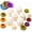 6Pcs, variant on Creative Double-Ended Pastry Mold, 2026 New Fluted Jam Cookie Press Mold, Creative French Lace Style, 2-in-1 Cake Sided Grade Easy Release DIY Baking Tool, Detachable Abs Nesting Body