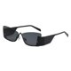 thumbnail image 5 of Gafas de Sol Rectangulares de Moda para Mujer Hugo Marco Ligero Tonos Portátiles, 5 of 9