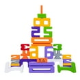 thumbnail image 3 of Ovzne Number Blocks Large Particles Of Wooden Teaching Blocks Children's Puzzle Brain Early Education Toys On Clearance, 3 of 8