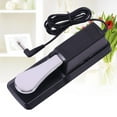 thumbnail image 2 of HLONK Universal Piano Keyboards Sustain Foot Pedal with Piano Style Action for Electronic Keyboards Digital Piano Compatible with Yamaha Roland Korg Behringer Moog (Black), 2 of 10