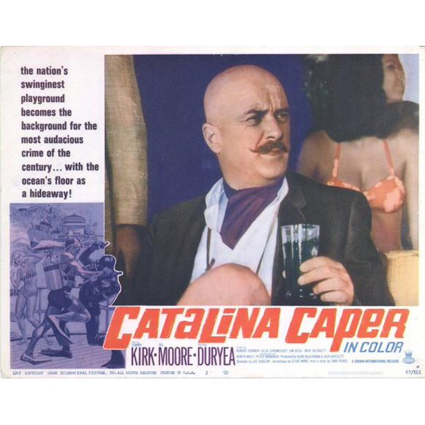 Catalina Caper movie POSTER (Style B) (11" x 14") (1967) Walmart