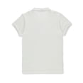 thumbnail image 3 of Nautica Men's Stretch Pique Polo Shirt Color: white Size: m, 3 of 3