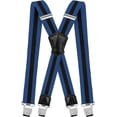 thumbnail image 1 of Little Hand Bretelles Élastiques pour Hommes Clips Métalliques Robustes X Forme, 1 of 3