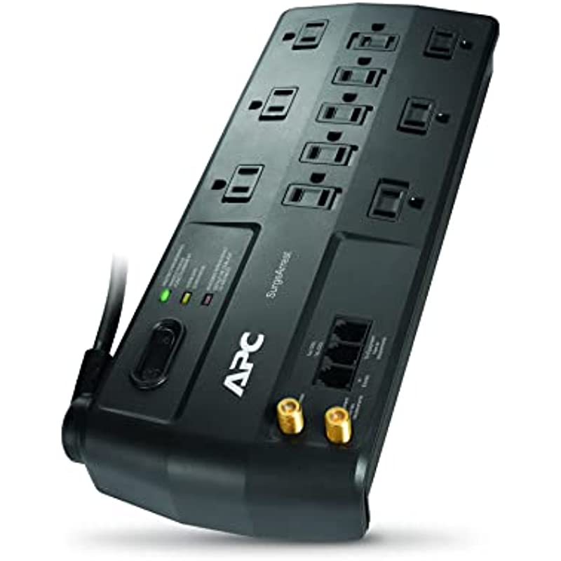 APC Surge Protector with Telephone, DSL and Coaxial Protection, P11VT3