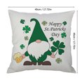 2024 New Releases Pillow Case Holiday Linen Cushion Pillow Irish