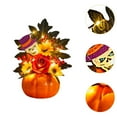 thumbnail image 4 of Calabaza de Halloween Decoración de Halloween Accesorios de fotografía con luz artificial Estilo D, 4 of 7