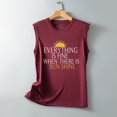 thumbnail image 5 of Camiseta sin mangas con estampado para mujer, blusa sin mangas con gráfico divertido para playa de verano para niñas adultas Fridja gh3560, 5 of 5