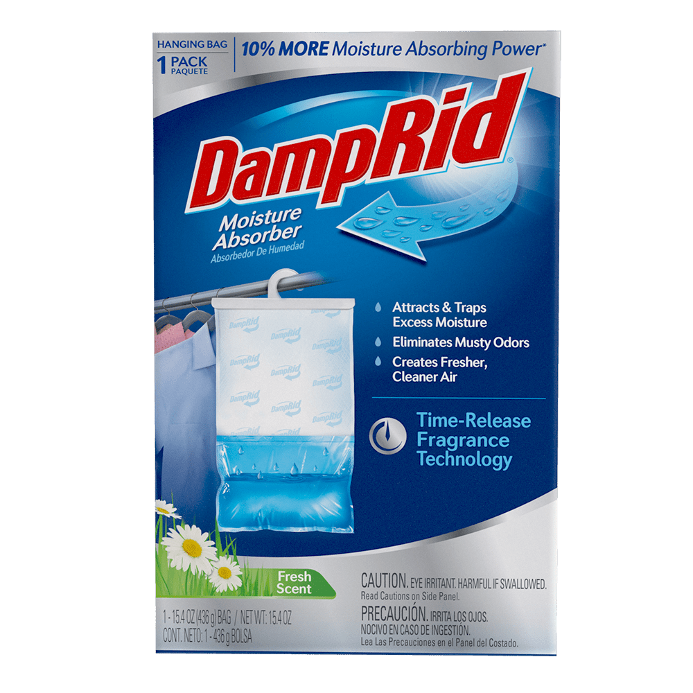 DampRid Hanging Moisture Absorber, Fresh Scent, 15.4 Ounce