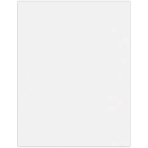 LUXPaper 8.5" x 11" Cardstock | Letter Size | Bright White | 80lb. Cover | 50 Qty