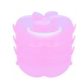 thumbnail image 2 of Boîte de Rangement en Forme, Conception en Couches Conception Translucide Fermoir Conception Boîte de Rangement Démontable pour Jouets Outils de Stockage de Stockage, 2 of 8