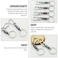 thumbnail image 3 of ifundom 10 Pcs Creative Alloy Keychains Unique Key Decorations for Home, Bag, Car, and Office Use Pendant Set, 3 of 8
