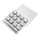 thumbnail image 1 of Cubitos de hielo de acero inoxidable BLESIY piedras para whisky con bandeja 12 Plata con clip, 1 of 8
