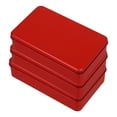 thumbnail image 3 of 3 latas metálicas vacías con tapa, rectangulares, para galletas y dulces., 3 of 8