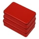 thumbnail image 2 of Caja de latas de metal vacías con tapa, rectangular, para guardar galletas y dulces, 3 unidades, 2 of 8