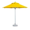 thumbnail image 4 of 10' Yellow Polyester Round Market Patio Umbrella, 4 of 5